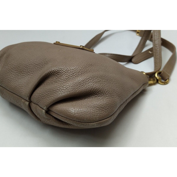 Marc By Marc Jacobs Brown Pebbled Leather Zipper Closure Small Crossbody Bag - Picture 9 of 16